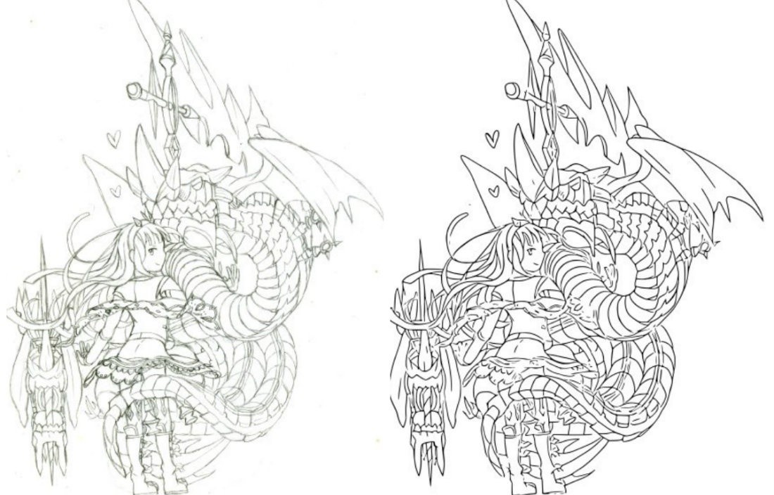 1100x704 Turn Rough Sketches Into Digital Art All About Japan - Turn Image Into Sketch