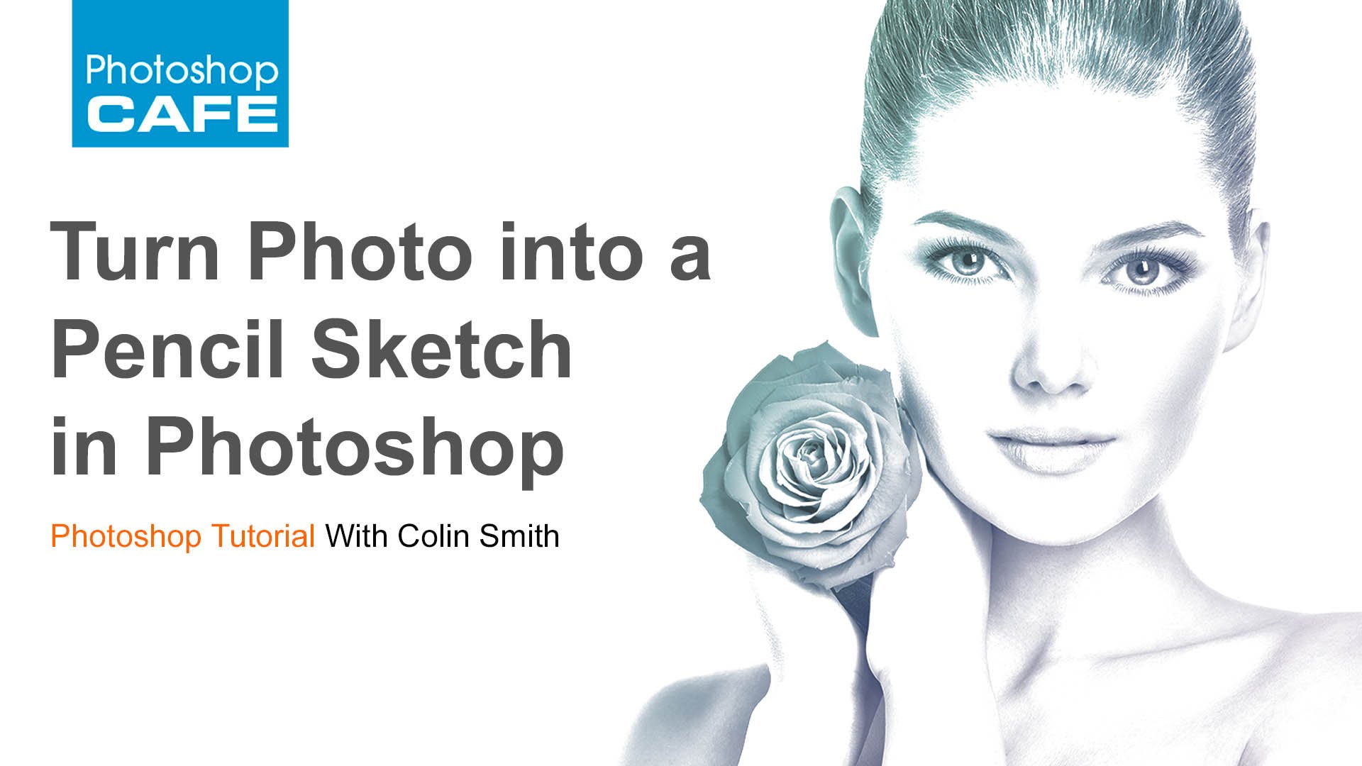 1920x1080 Turn A Photo Into A Pencil Sketch In Photoshop Tutorial - Turn Image Into Sketch