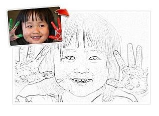 317x231 Turn Your Photos Into Pencil Sketches Free Stuff Finder Canada - Turn Photo Into Pencil Sketch