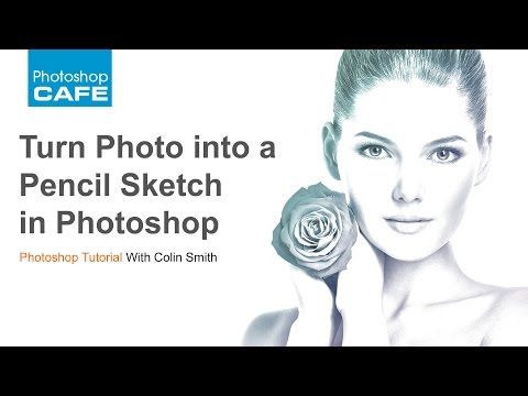 480x360 Turn A Photo Into A Pencil Sketch In Photoshop Tutorial - Turn Photo Into Pencil Sketch
