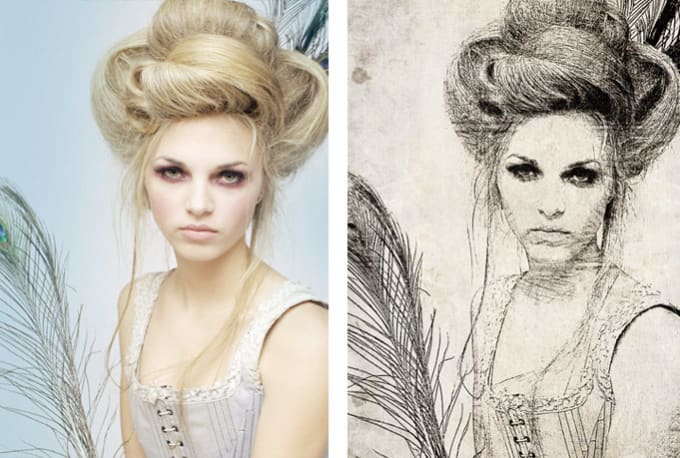 680x458 Turn Your Photo Into An Artistic Sketch, Drawing By Paintings - Turn Photo Into Sketch