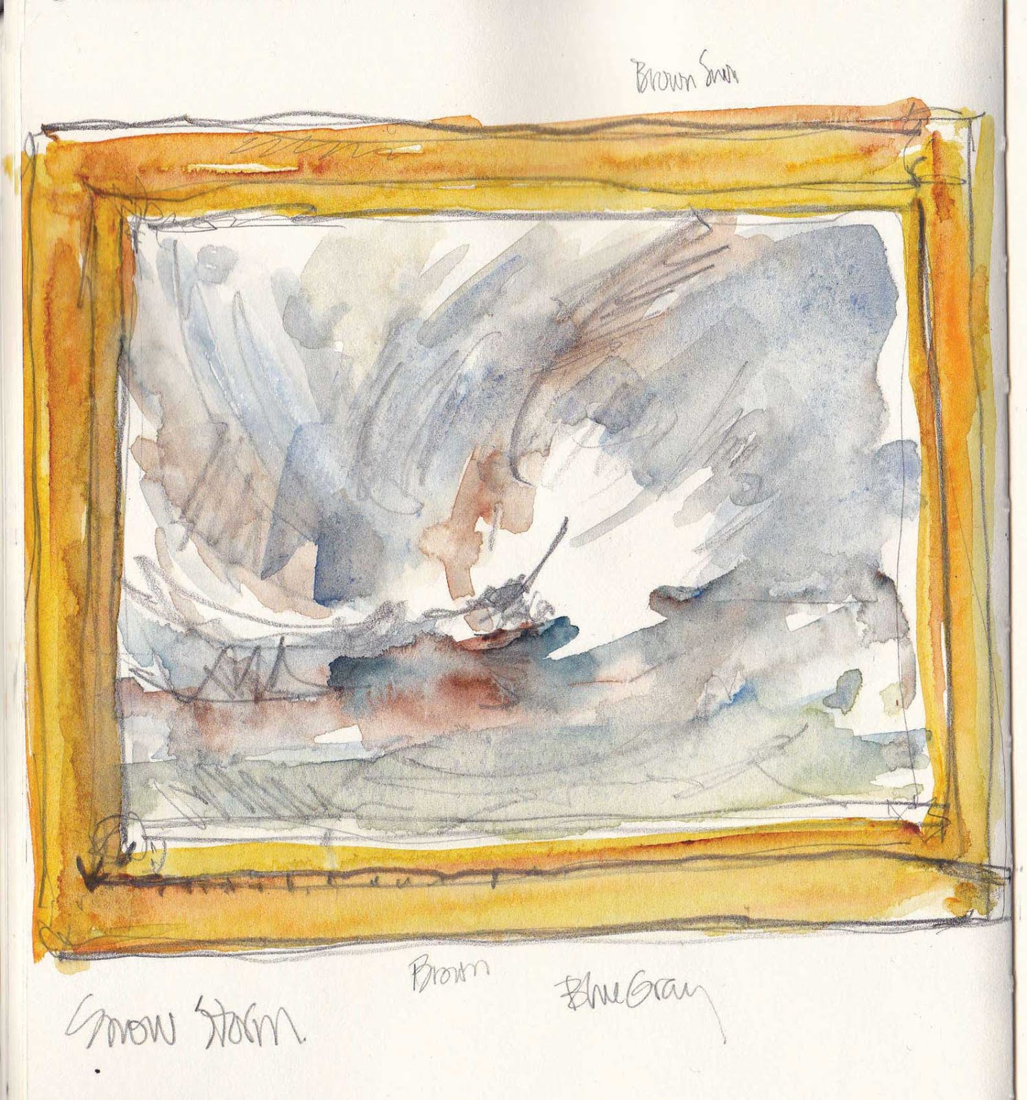 1494x1600 Urban Sketchers S.f. Bay Area Sketching Like Mr. Turner - Turner Sketches