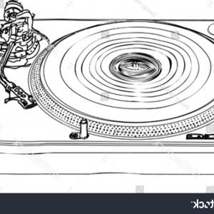 Turntable Sketch at PaintingValley.com | Explore collection of ...