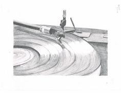 236x181 Sketch Of A Turntable - Turntable Sketch