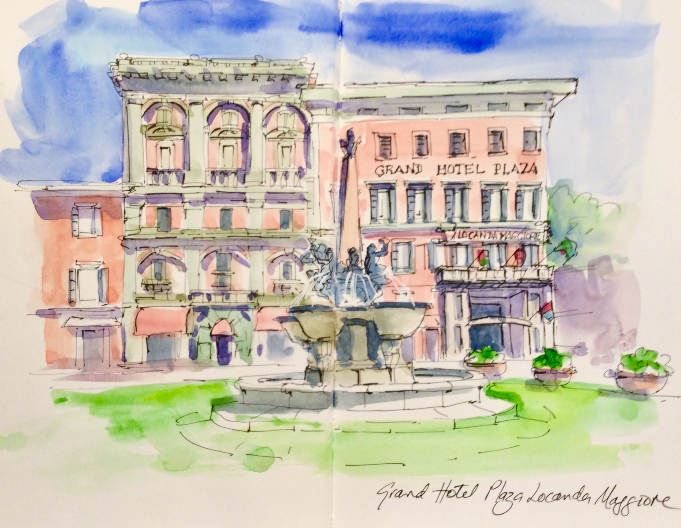2188x1697 Travel Sketching In Tuscany Itinerary Brenda Malley - Tuscany Sketch