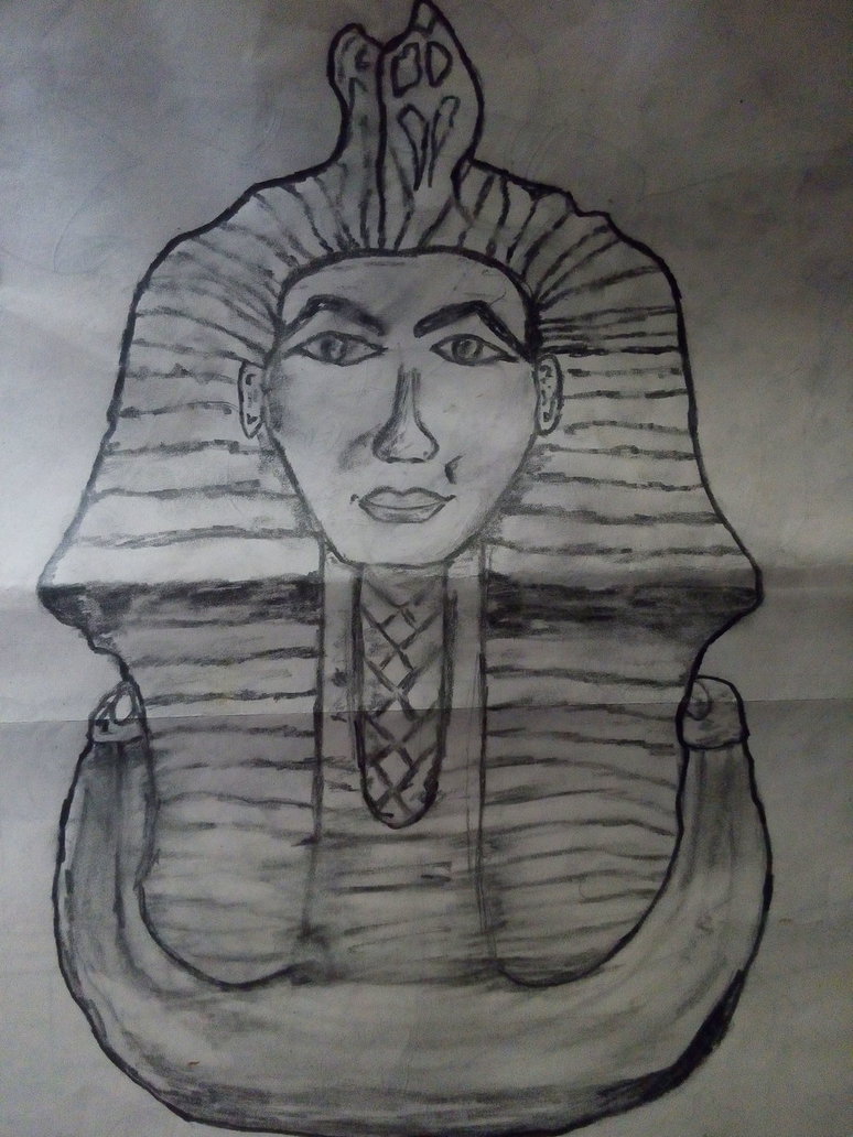 774x1032 Tutankhamun By Chimdi2000 - Tutankhamun Sketch