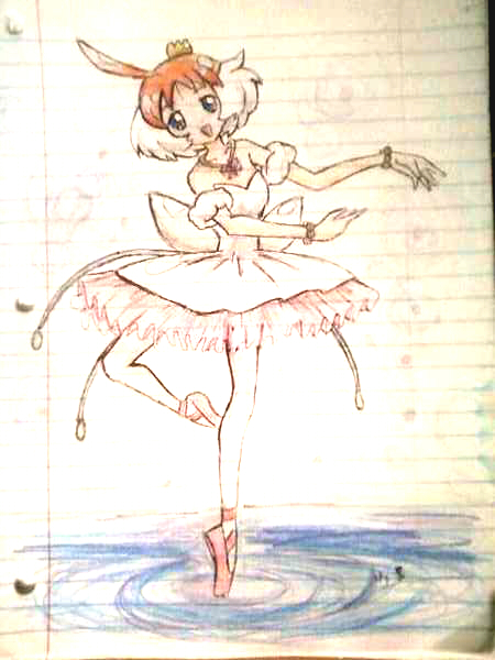 450x600 Swan Lake Tutu Sketch By Skytabula - Tutu Sketch