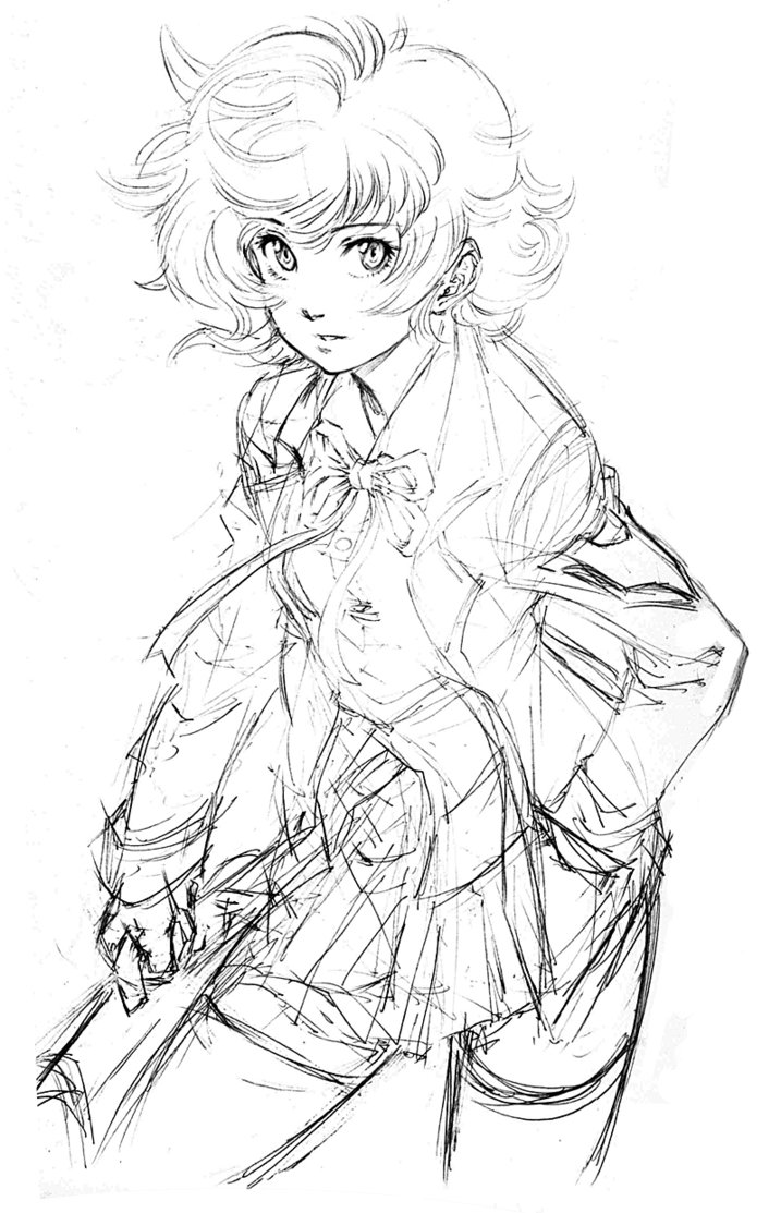 717x1113 Tutu Sketch By Runshin - Tutu Sketch