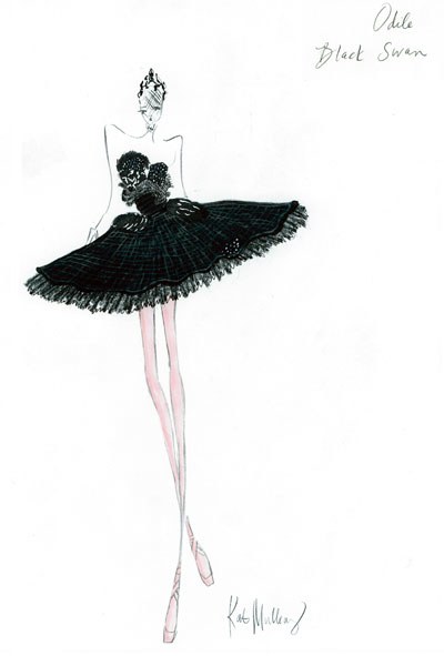 400x591 From Sketch To Still, The Visual History Of Rodarte In Black Swan - Tutu Sketch