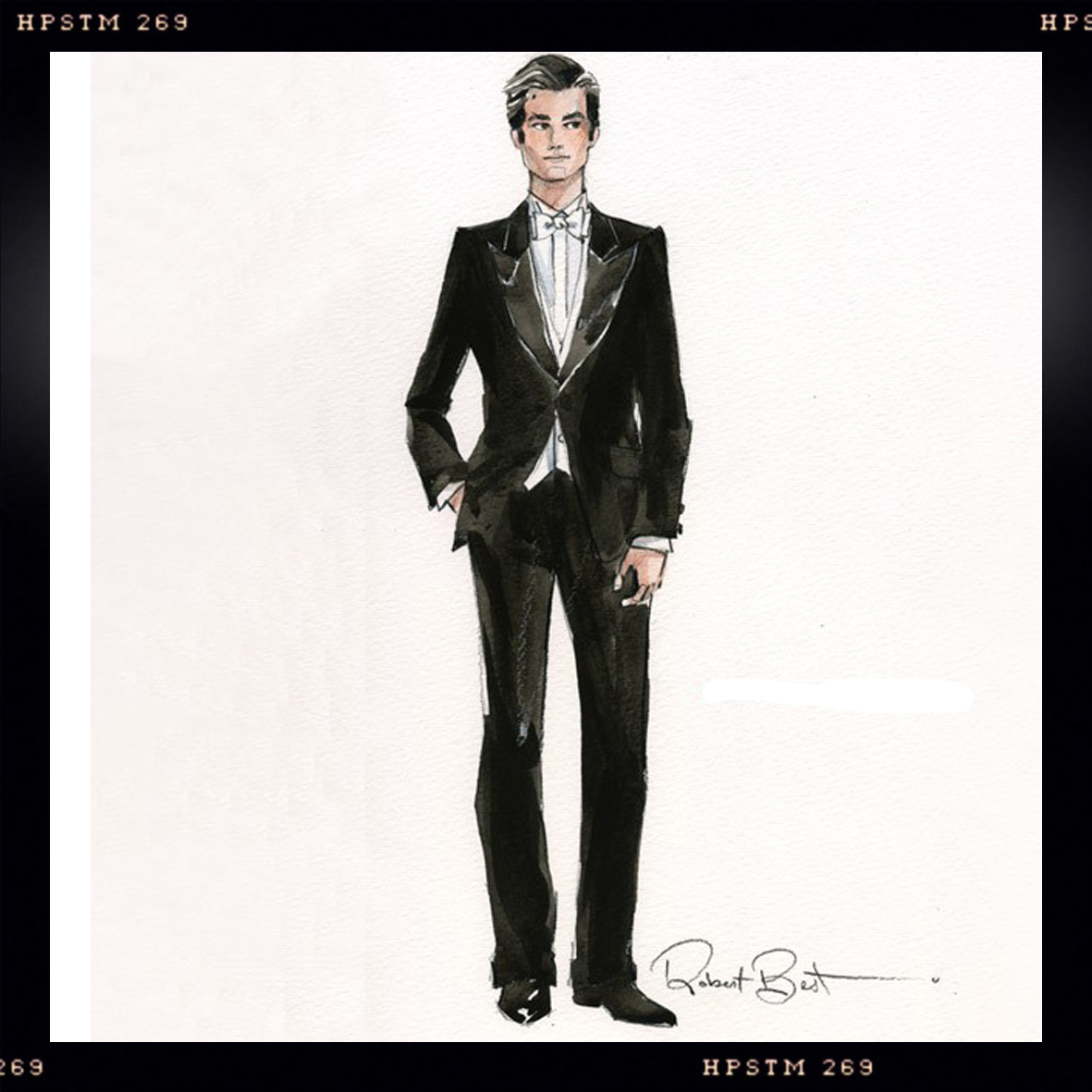 1181x1181 Tailored Tuxedo Ken Silkstone Barbie Dutch Fashion Doll World - Tuxedo Sketch