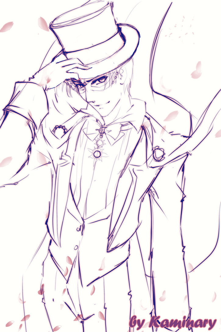 725x1087 Tuxedo Sketch By Kaminary San - Tuxedo Sketch