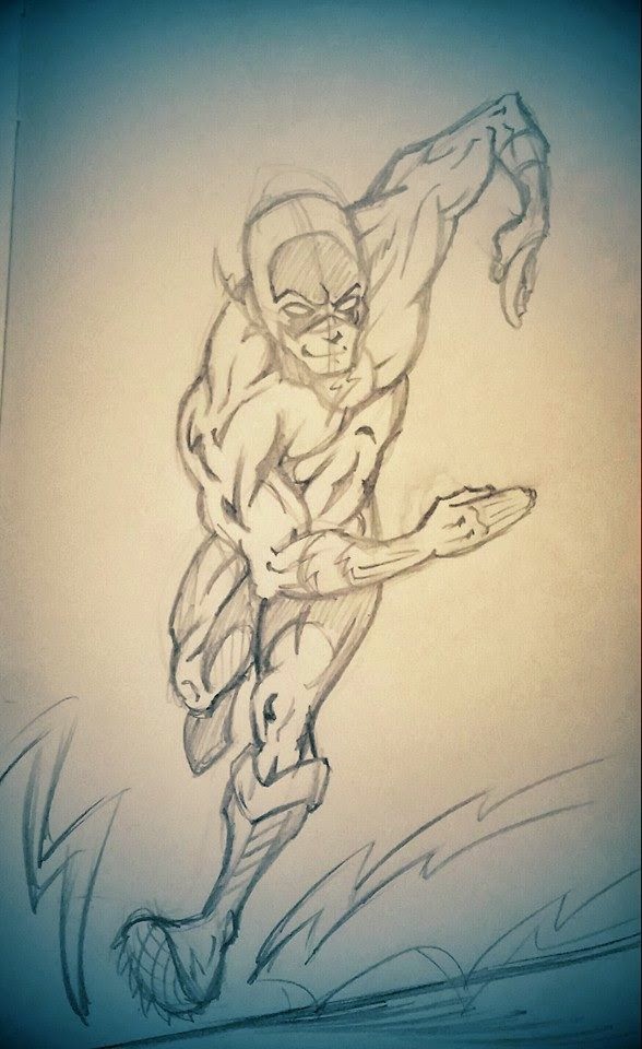 588x960 Flash Sketch - Tv Show Sketch