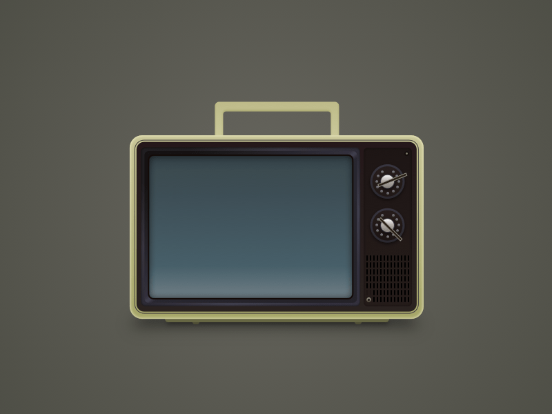 800x600 Retro Tv Sketch Freebie - Tv Sketch
