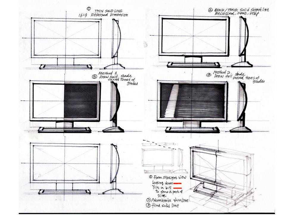 960x720 World Of Seungmo Sharpie Sketches,brush W.acrylic Sketches - Tv Sketch