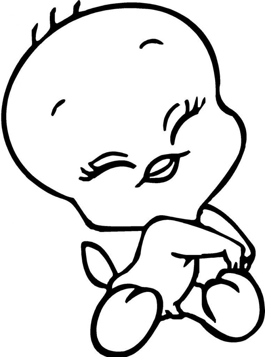 900x1212 Drawing Tweety Bird Tweety Bird Drawings - Tweety Bird Sketch