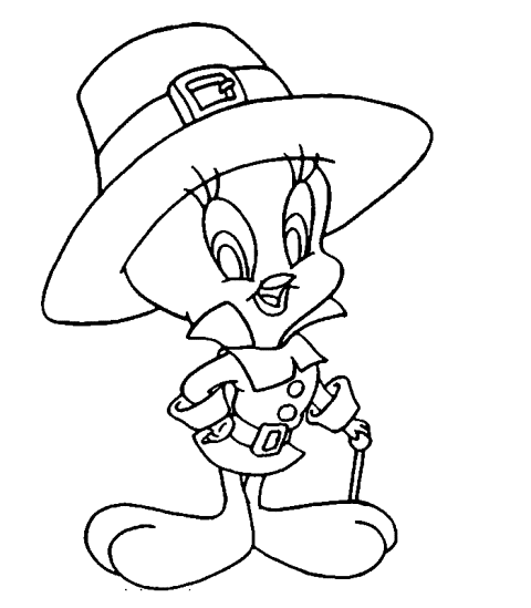 480x549 Tweety Sketch - Tweety Sketch