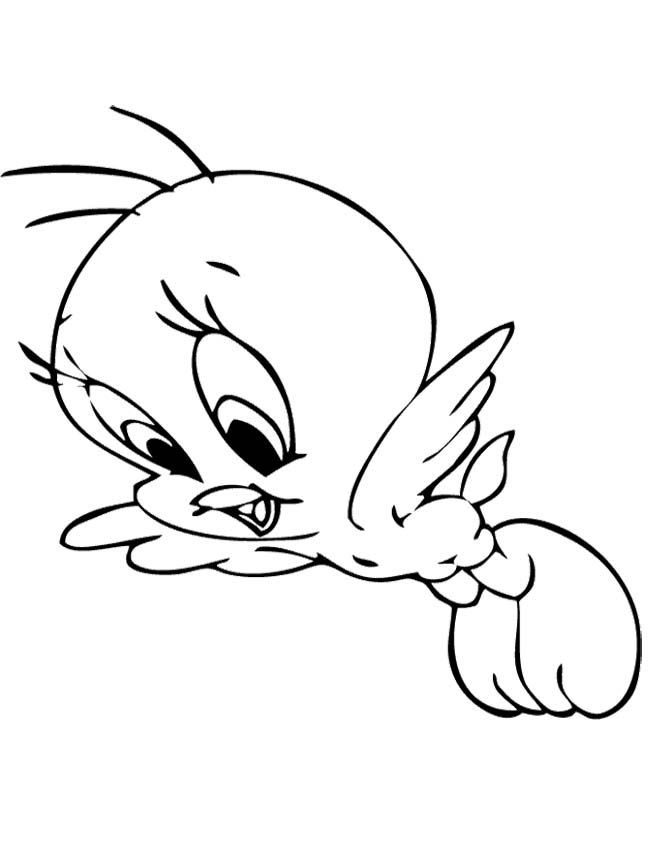 650x841 Tweety Bird Sketch - Tweety Sketch