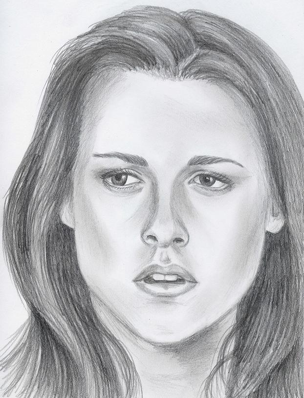622x814 The Twilight Saga Sketches Bella Swan - Twilight Sketches