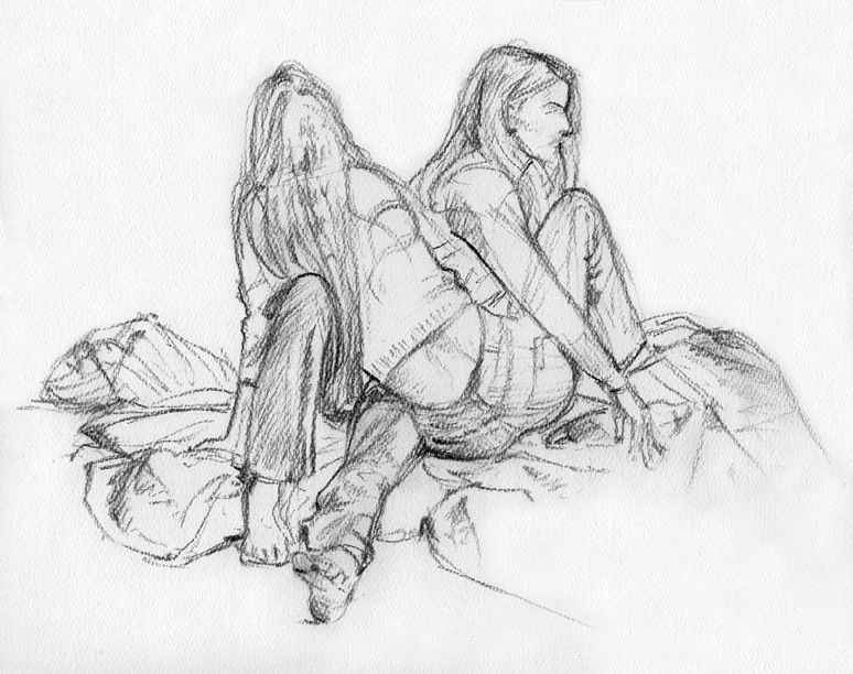 774x612 Twins - Twin Sketch