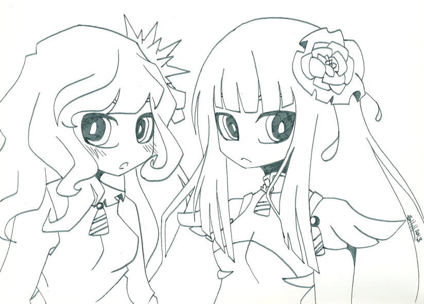 824x591 C Jellyfish Twin Sketch By Undead Alien - Twin Sketch