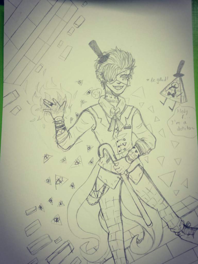 768x1024 Cipher Twin Sketch~ Gravity Falls Amino - Twin Sketch