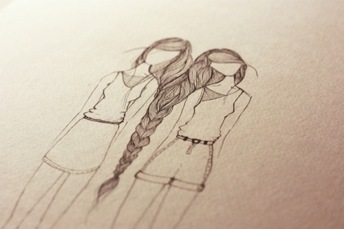 500x333 I Get Stuck Inside My Head Sometimes. Always Alex - Twin Sketch