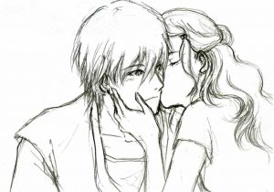 300x210 Hugging Couples Sketch - Two People Hugging Sketch