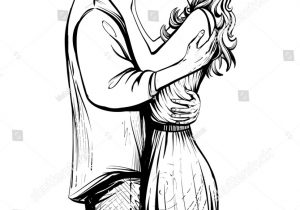 300x210 Hugging Couples Sketch Pencil Art Hd Romantic Sketch Wallpaper Two - Two People Hugging Sketch