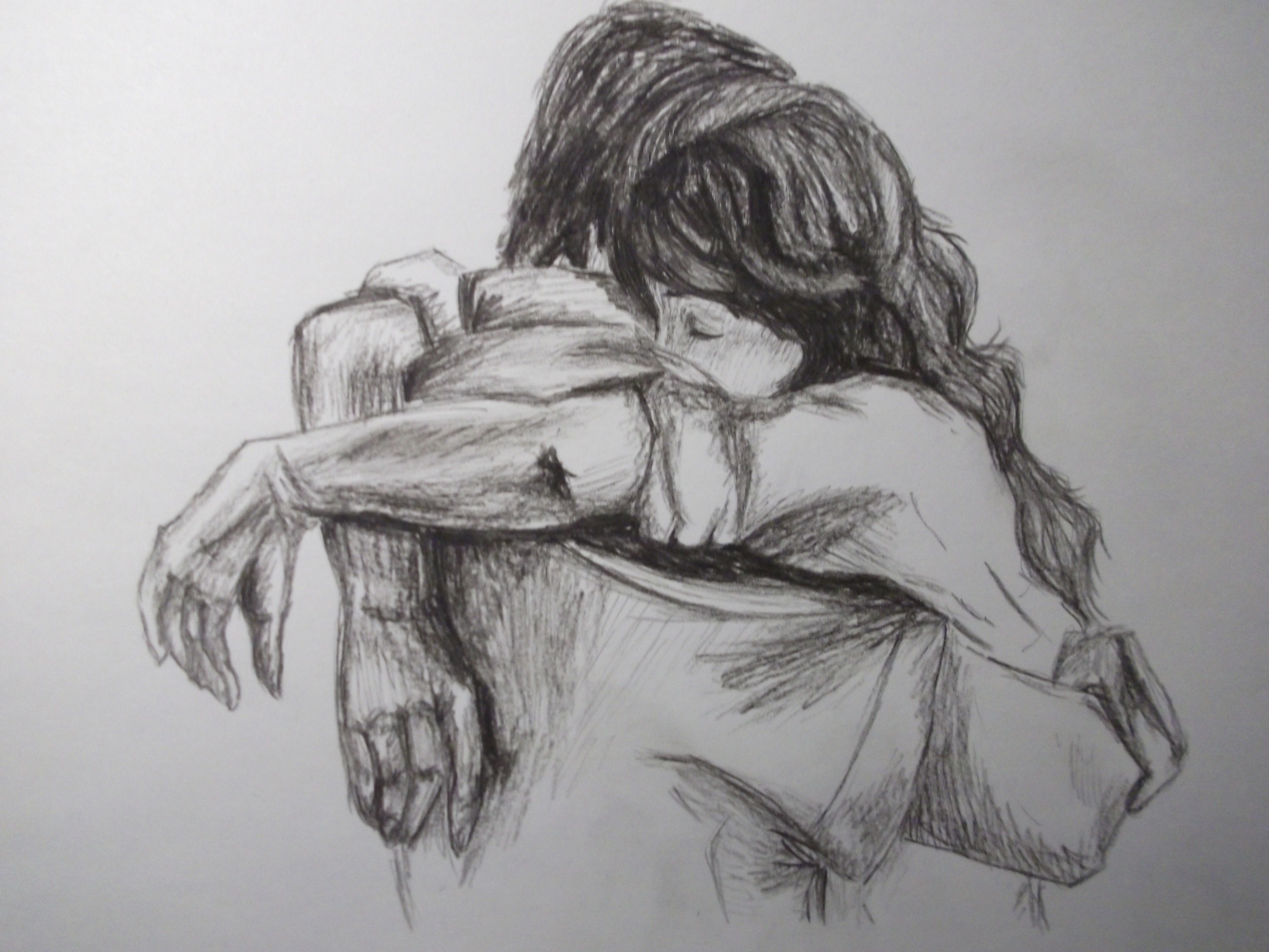 4000x3000 People Hugging Displaying (20) Gallery Images For Two People - Two People Hugging Sketch
