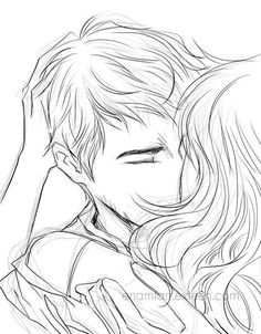 236x302 394 Best Kissing Drawing Images In 2018 Draw - Two People Kissing Sketch