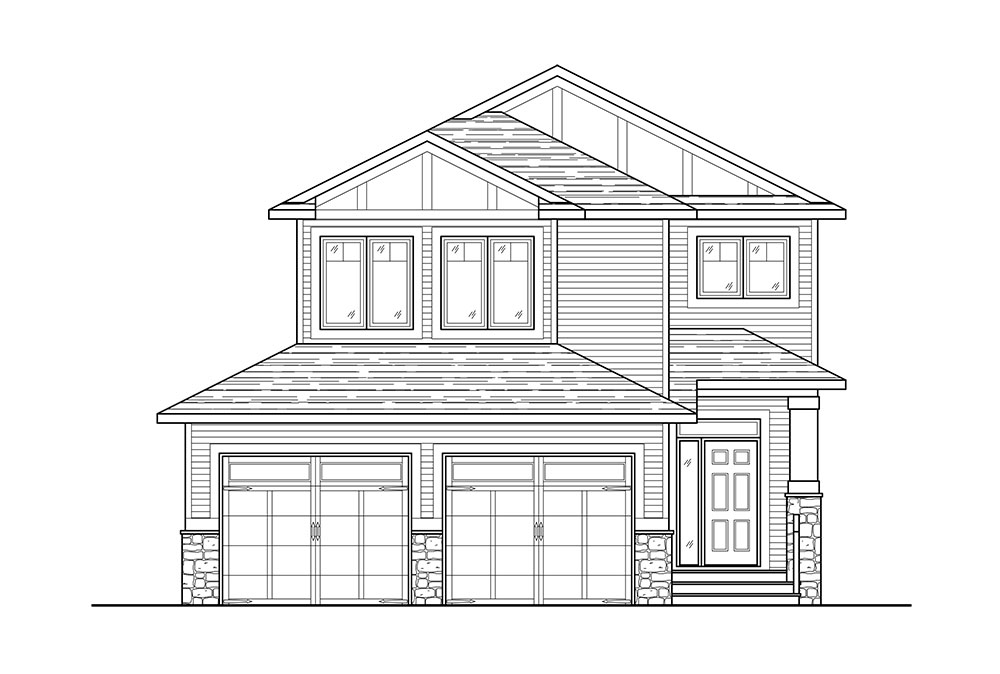 1000x674 Floor Plan Inspiration Larkaun Homes - Two Story House Sketch
