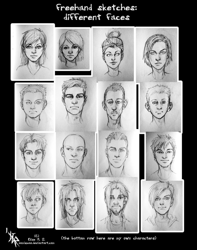 793x1008 Sketches - Types Of Sketching