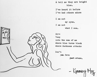 340x270 Typewriter Poem Sketch Etsy - Typewriter Sketch