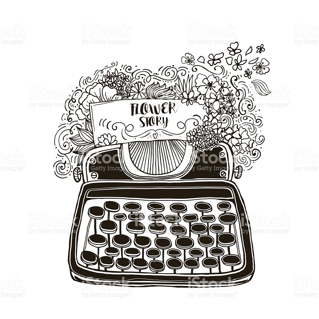 Typewriter Sketch at Explore collection of