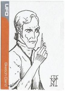 215x300 Ufo Trading Cards Sketch Card Drawn By Joe Miller [ B ] Ebay - Ufo Sketch
