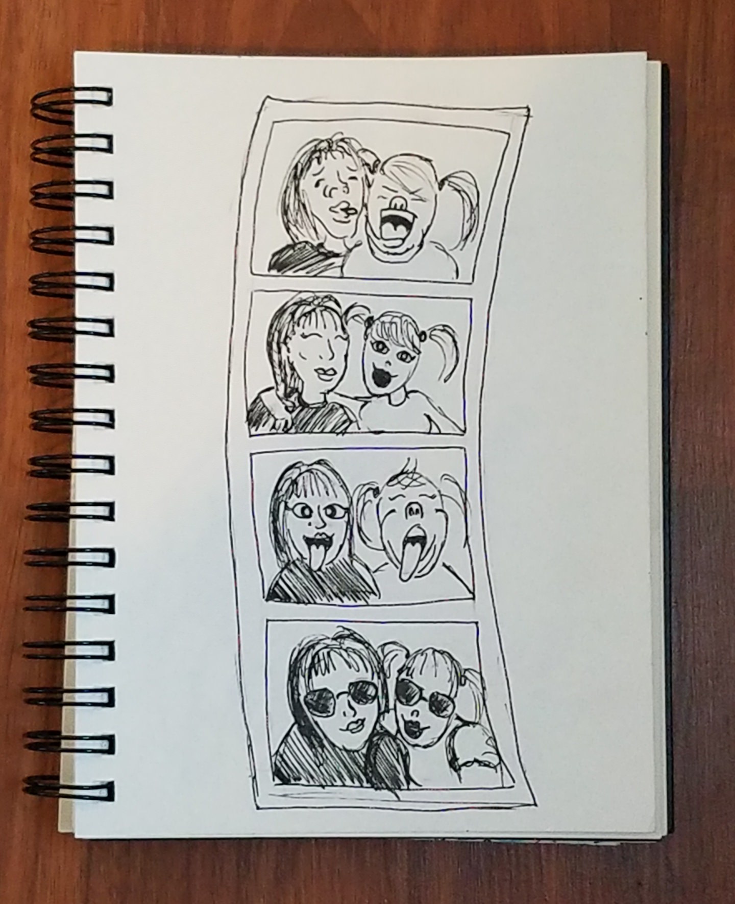 1440x1769 Sketch Daily Topic Pretty Girl, Ugly Face - Ugly Face Sketch