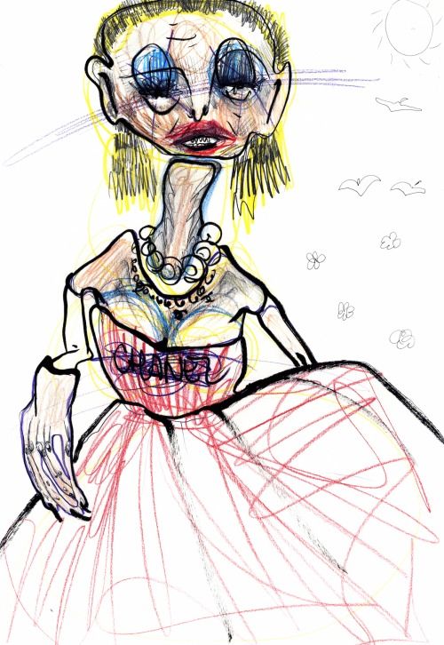 500x726 Ugly Is A New Black Fashion - Ugly Sketches