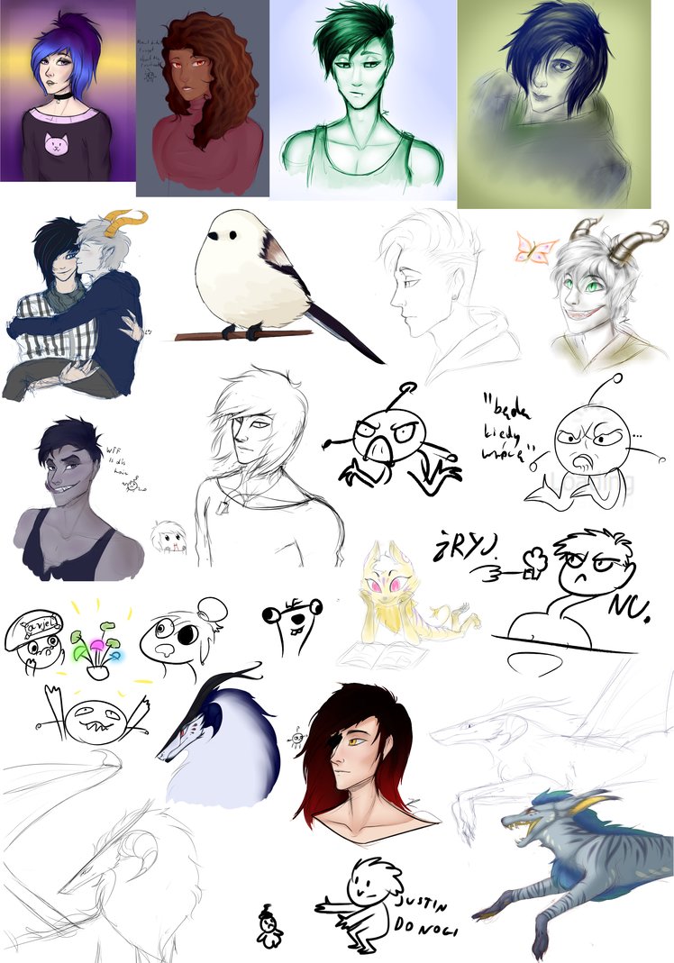 748x1069 Ugly Sketches By Klanczek - Ugly Sketches