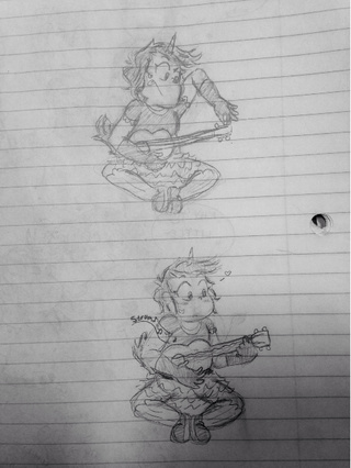 320x426 Ukulele Drawings On Paigeeworld. Pictures Of Ukulele - Ukulele Sketch