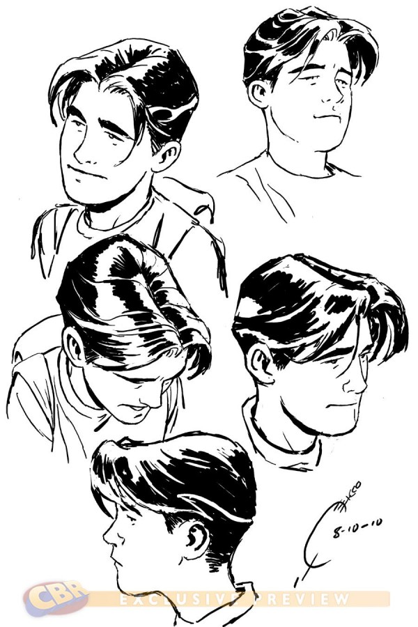 600x900 Ultimate Spider Man Character Design Sketches - Ultimate Sketches