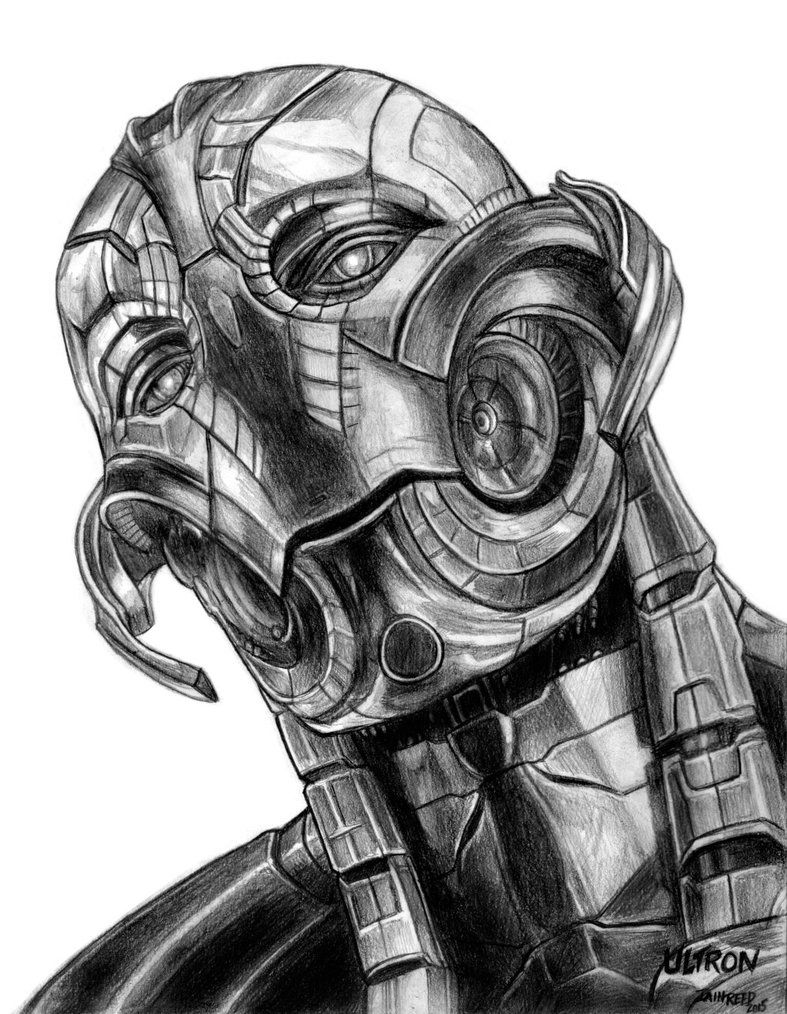 787x1014 Ultron (Avengers - Ultron Sketch