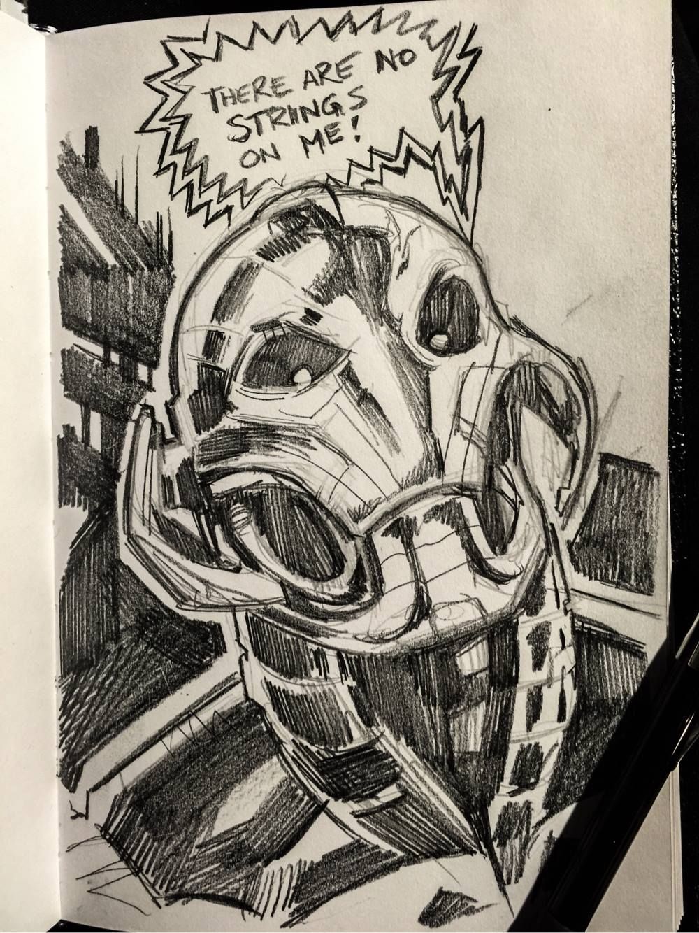 1000x1334 Ultron Sketch - Ultron Sketch