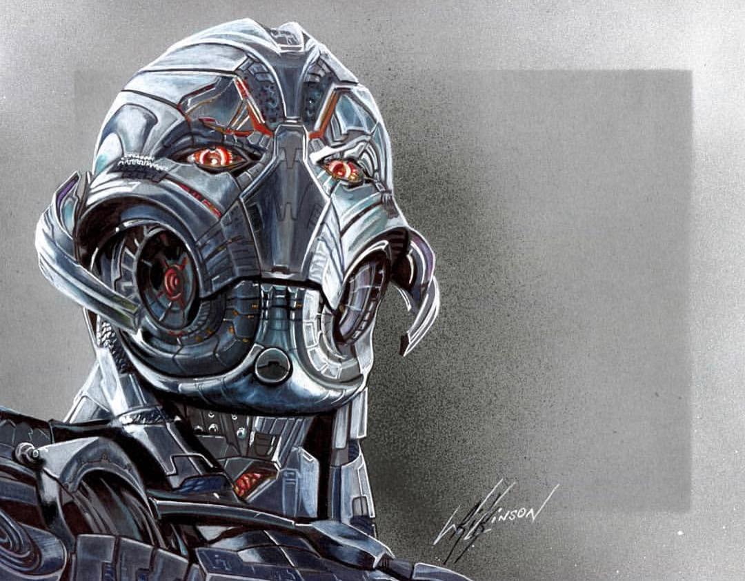 1080x843 Ultron Drawing Comics Sketch On Instagram - Ultron Sketch