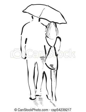 364x470 Modest Sketch Of Umbrella K7552978 Beach Umbrella Sketchup - Umbrella Drawing Sketch