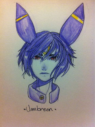 320x428 Just Drew It ! - Umbreon Sketch