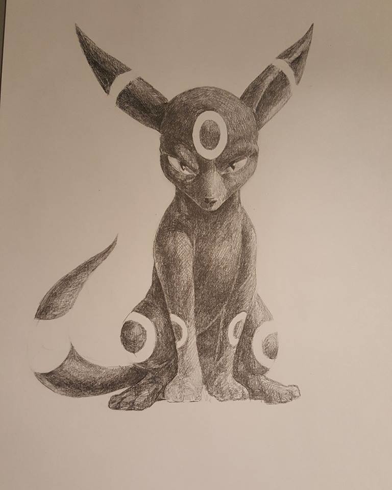 768x960 Travis Lippman - Umbreon Sketch