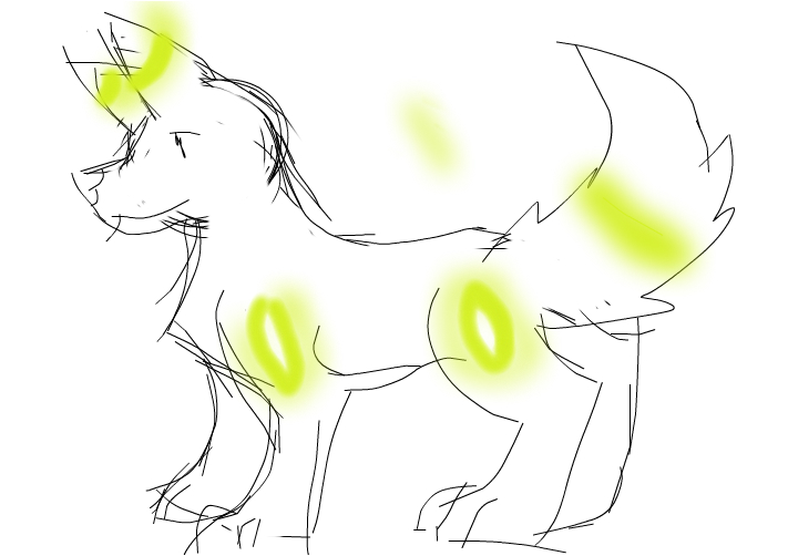 711x502 Umbreon Sketch - Umbreon Sketch