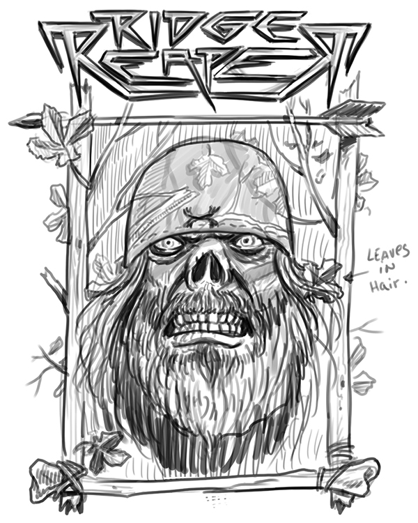 600x750 Under Armour Ridge Reaper Hunters. 2014 On Behance - Under Armour Sketch