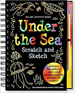 260x322 Under The Sea Scratch Scratch Amp Sketch An Art Activity Book For - Under The Sea Sketch