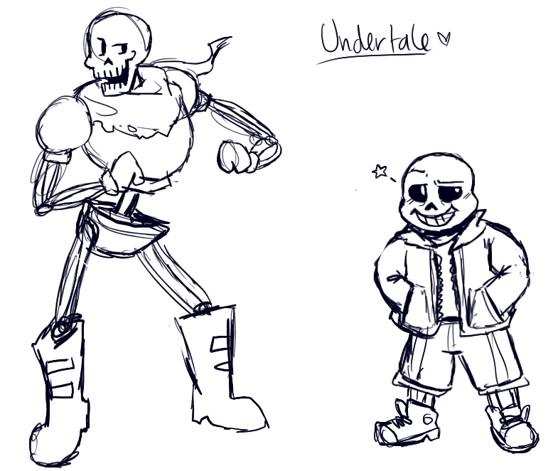 778x662 Undertale - Undertale Sketches